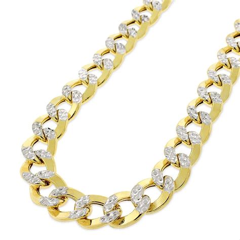 10k gold diamond chain